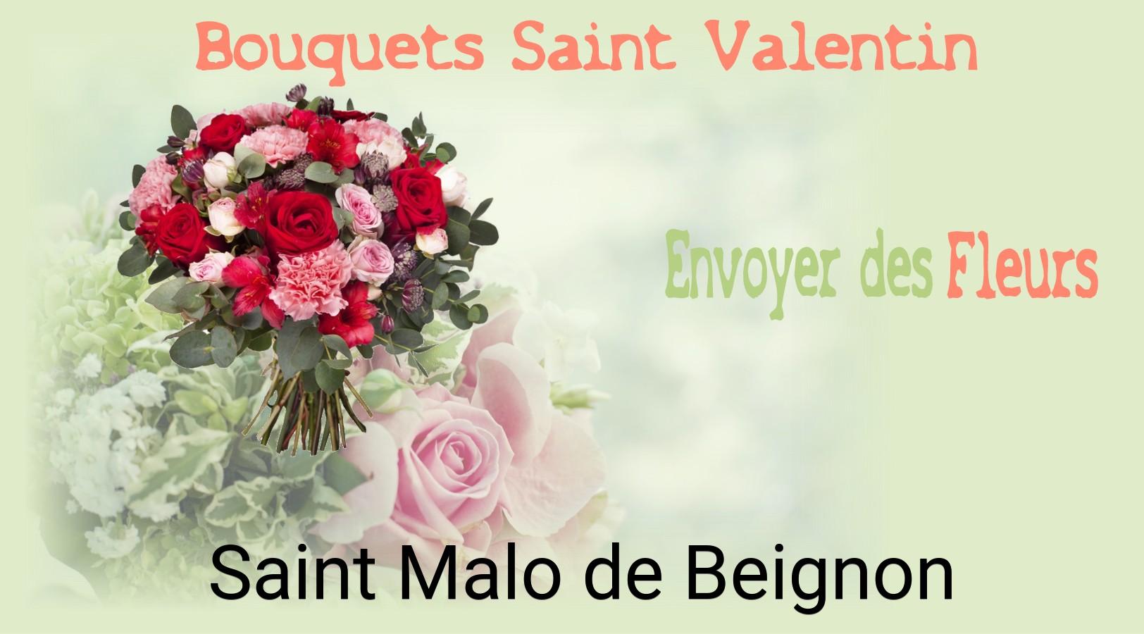 Roses de Saint-Valentin livrées à Saint-Malo-de-Beignon